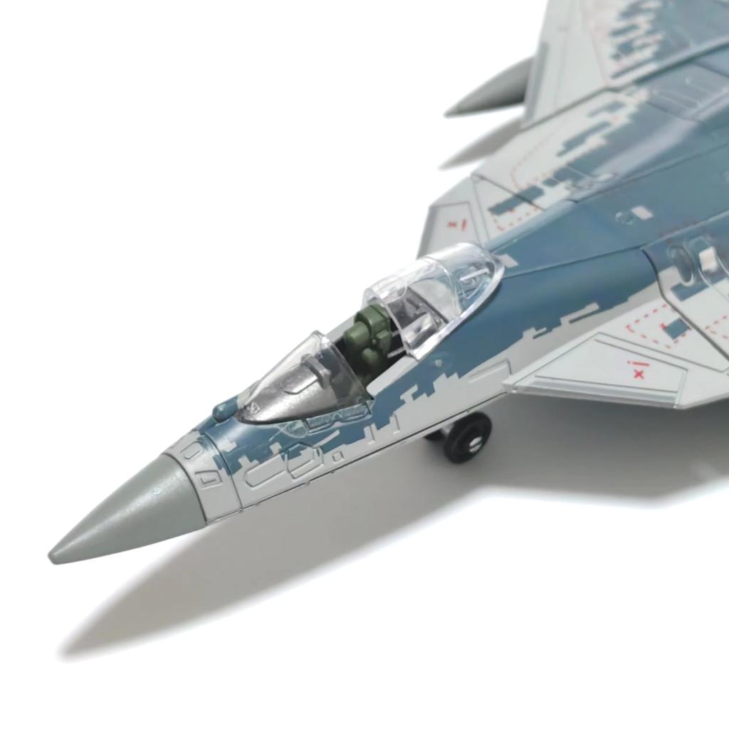 Пластиковая модель Военного Самолета СУ-57С 1/72 Российский Истребитель-Стелс Пятого Поколения Набор для Сборки Самолета Игрушки Подарок Коллекция