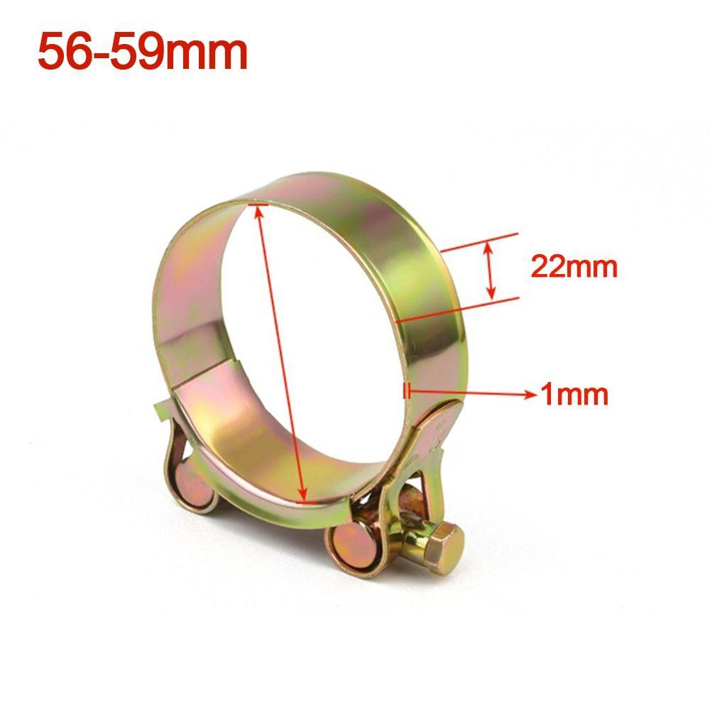 Pipe Clip Hose Fuel Hose Clip Water Pipe Hoop Hose Clamps Pipe Clamp Carbon Steel Throat Hoop