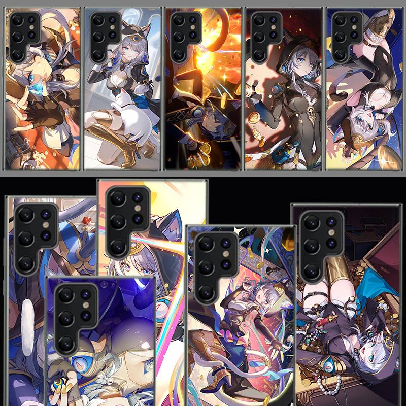 Honkai Star Rail Cipher Capa Phone Case For Samsung S26 Ultra S25 Edge Galaxy S23 S21 S20 S24 FE S22 S10 Plus Cover Clear TPU Sh