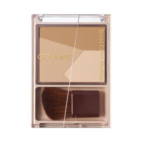 Cezanne Blend Color Shading 01 Теплый тон 5,0 г Трехцветная палетка, позволяющая создавать предпочитаемые оттенки теней.
