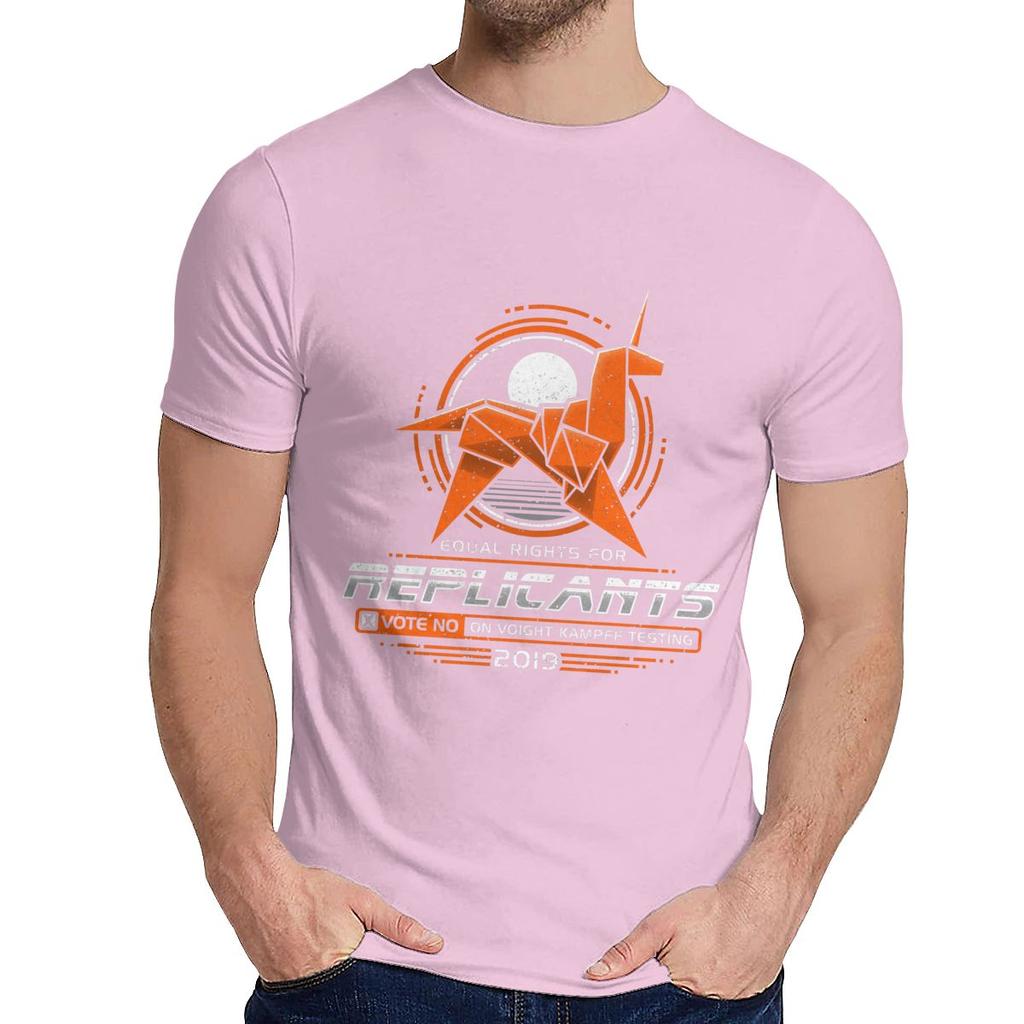 Round Collar Equal Rights For Replicants Blade Runner 2049 Movie T Shirt Popular For Male Pure