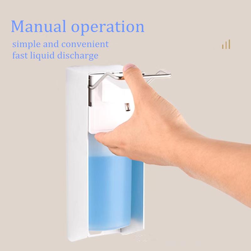 1000ML Hotel ABS Aluminium Alloy Automatic Hand Sanitizer Wrist Band Dispenser Alcohol Sprayer Soap Dispenser