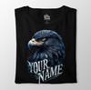 Personalized Bald Eagle T-Shirt: Custom Name Graphic Tee