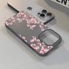 Plum Blossom Design Phone Case For iPhone 17 Air 16 14 15 Pro Plus 13 12 11 Pro Max Shockproof Silicone Phone Cover Fundas