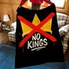 Плед-бросок Art N-No-O K-Kings-S из фланели, подходит для диванов, кроватей, офисов, путешествий, походных стульев