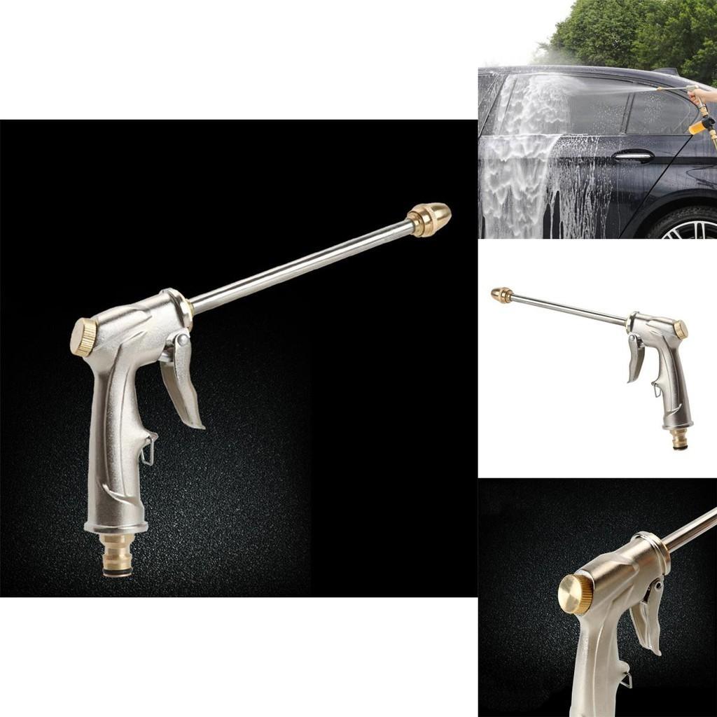 Водяной пистолет высокого давления Металлическое сопло Садовый шланг Труба Газон Автомобиль Мойка под давлением