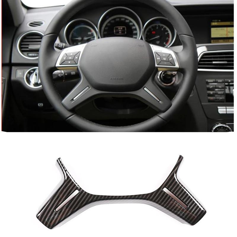 Для Mercedes Benz C Class W204 C180 C200 2011-2013 Автомобильное украшение на руль E ML GL Class W212 X166