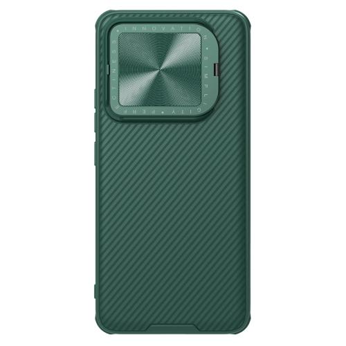 China Manufacture for Xiaomi 14 Pro NILLKIN Black Mirror Prop CD Texture Mirror Phone Case