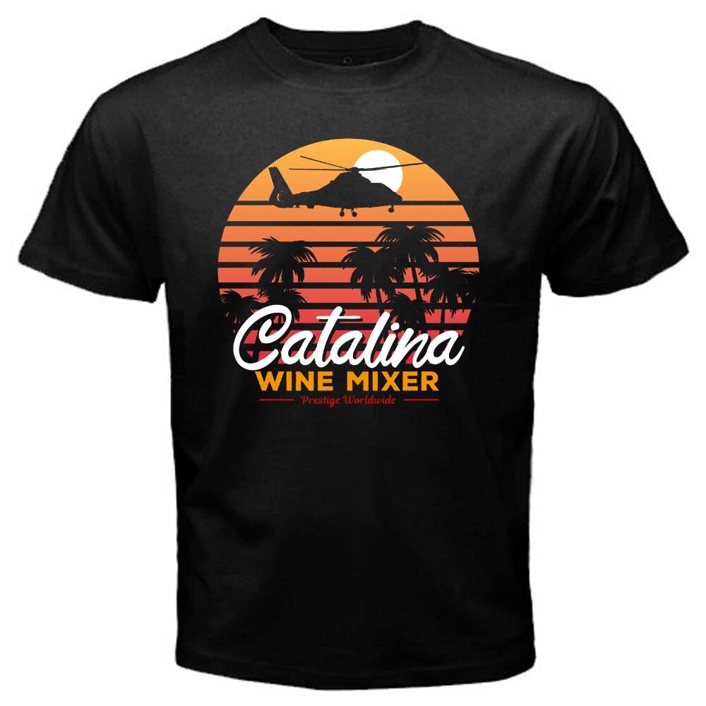 Catalina Wine Mixer Step Brothers Movie Men's Black Size S to 5XL