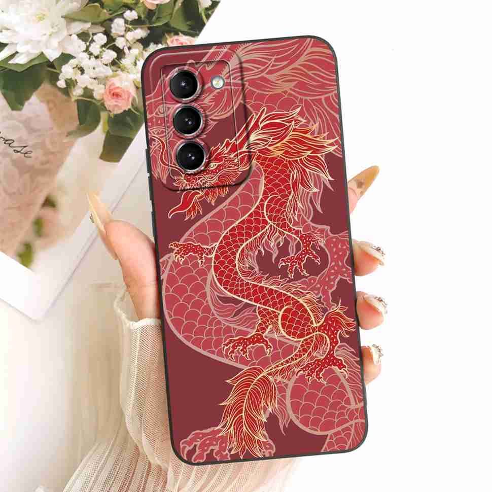 Чехол для Samsung Galaxy S21 Plus Мягкий Силикон Конфетный Расписной Чехол для Телефона Для Samsung S 21 S21+ Plus 5G Задняя Крышка Корпус
