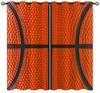 Basketball Curtains ideal ideal for Bedroom Living Room 3D Ball Court Window Opening Treatments Decorative Sports Theme Drapes Competitive Curtain