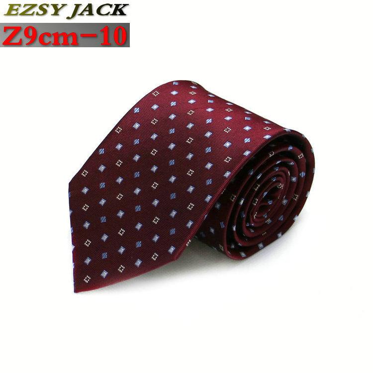 Деловой галстук мужской, высококачественный шелковый жаккардовый галстук 8 см в полоску