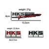 Металлическая 3D-наклейка HKS для автомобилей Honda