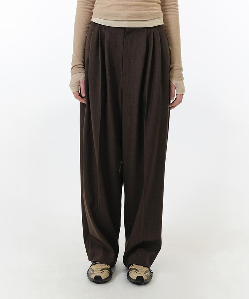 GROVE Брюки Aden 25Fw (коричневый)
