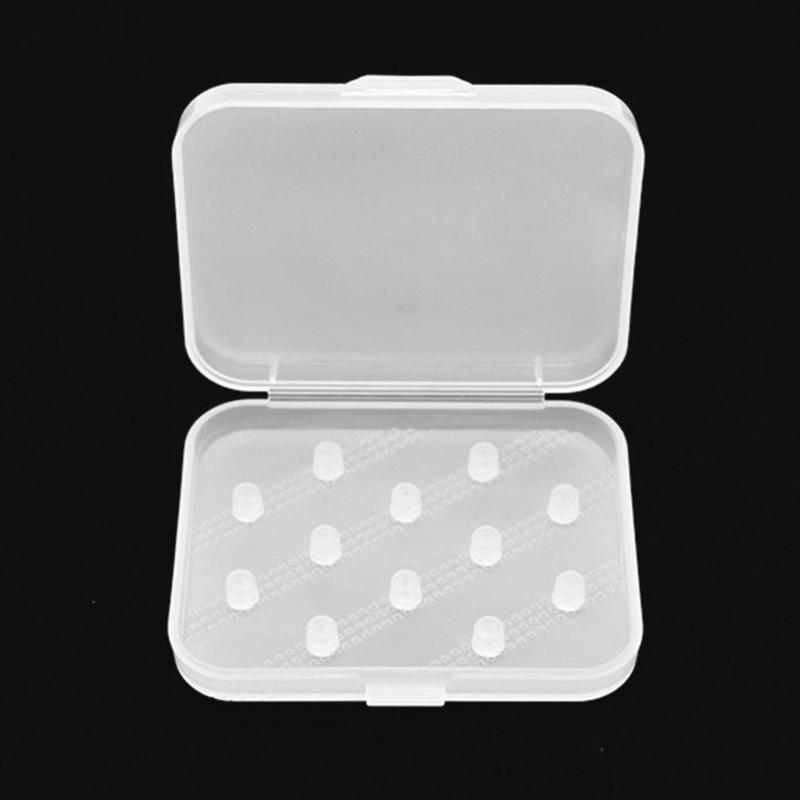 Держатель для амбушюр, Прозрачный защитный кейс для хранения амбушюр для легкой видимости содержимого, для хранения 6 пар амбушюр