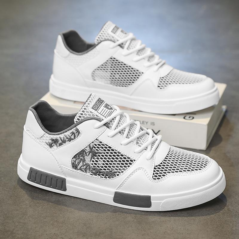 Мужская спортивная обувь, летняя повседневная обувь для скейтбординга, кроссовки для бега больших размеров, обувь для студентов