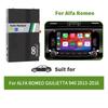 Sinairyu Wireless Carplay Android Auto Retrofit Kit Compatible For Alfa Romeo 2013-2016 Jeep 2013-2018 Mirror-Link