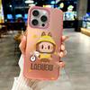 Модный чехол Labubu Cycling Cuteness для серий Oppo/Realme. Oppo A12, A1 Pro, A16K, Reno6 Lite, A3x, A32, A58, A17, Realme 7i, Realme 9i, V23, C15...
