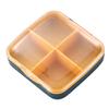 4/6 Grids Pill Box Compartment Design Moisture Proof Good Sealing Dustproof Portable Travel Tablet Organizer Daily Use