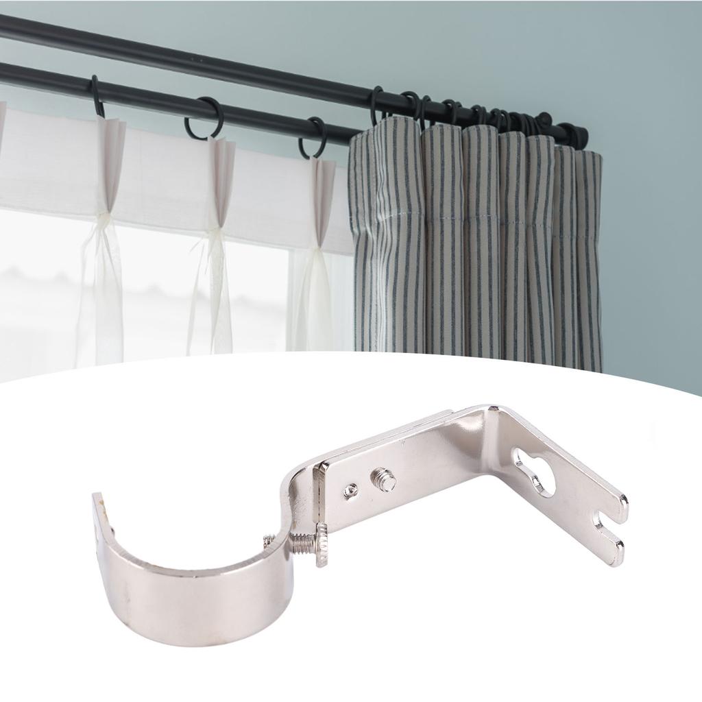 3 шт. Кронштейн для карниза Регулируемый Сверхпрочный Настенный кронштейн для карниза Крючки с установкой