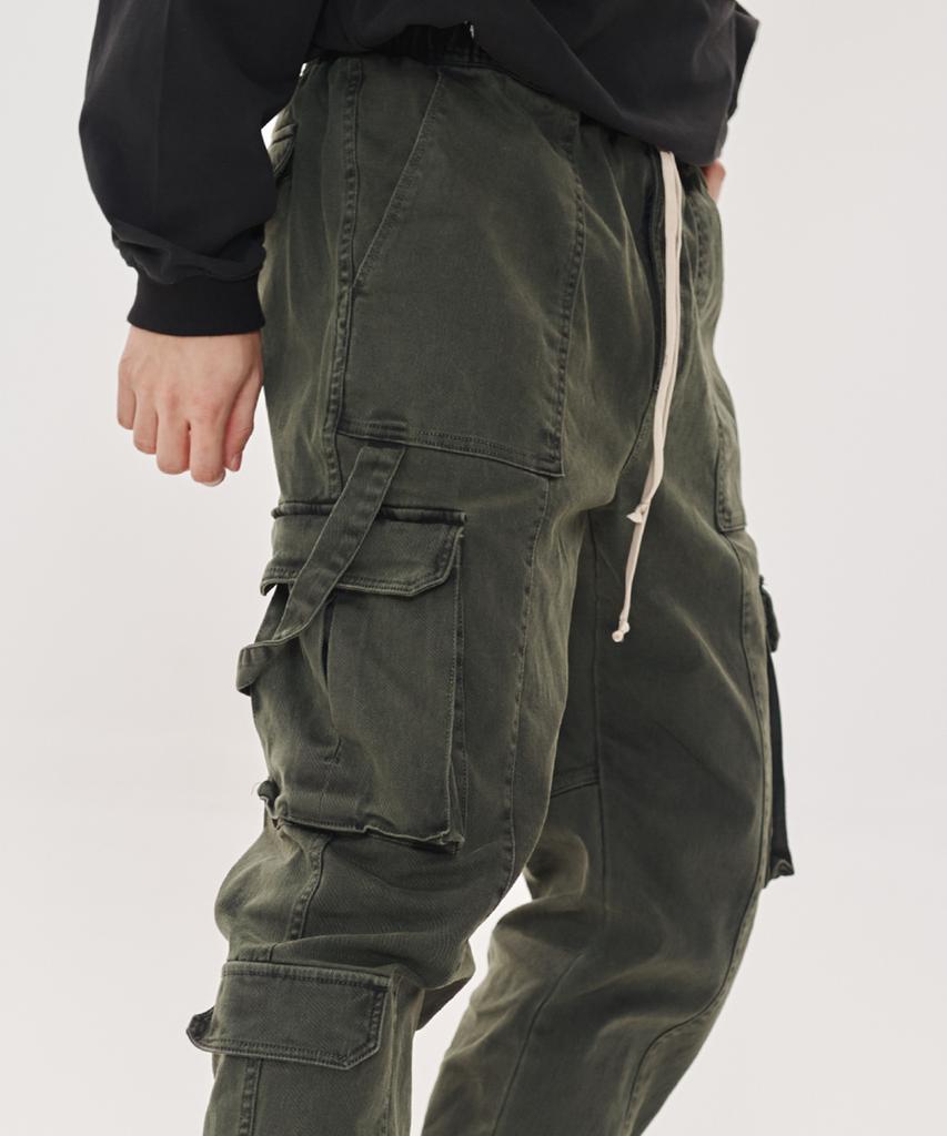MANIAMASS Garment Dyeing Washing Mult Pants Id Cargo Gd 20