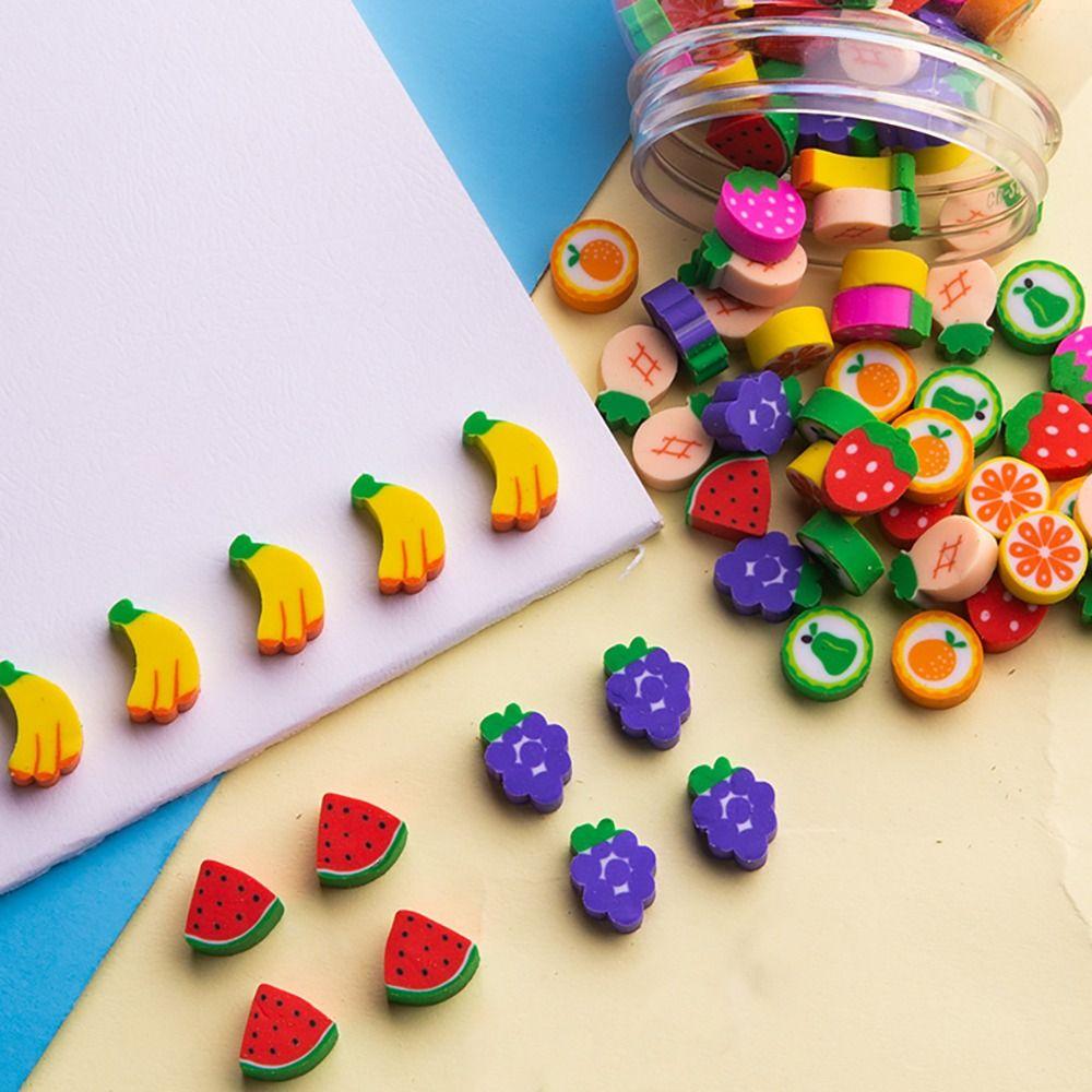 50 шт./кор. не оставляющий следов резиновый карандаш милый мультяшный карандаш инструмент для коррекции обучения приз