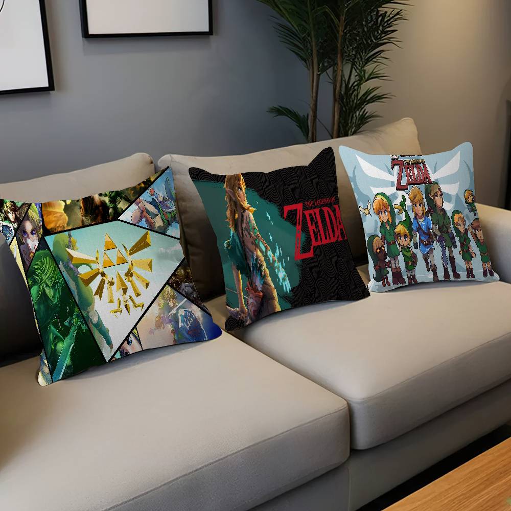 Легенда о Z-Zeldas Чехол для подушки для игры Дюймы Декор фермерского дома Домашние наволочки для диванных подушек для украшений