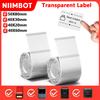 Niimbot B1/B21/B3S Прозрачные Термоэтикетки Самоклеящиеся Наклейки Водонепроницаемая Бумажная Лента Для Машины Маркировки Штрих-Кодов Кодовых Бирок Топливные Форсунки 6