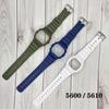 Резиновый смоляной ремешок с корпусом для Casio G-Shock DW-5600 GW-M5610 GW-B5600 G-5600 Мужские Женские Запасной Браслет Аксессуары для Часов Ремешок