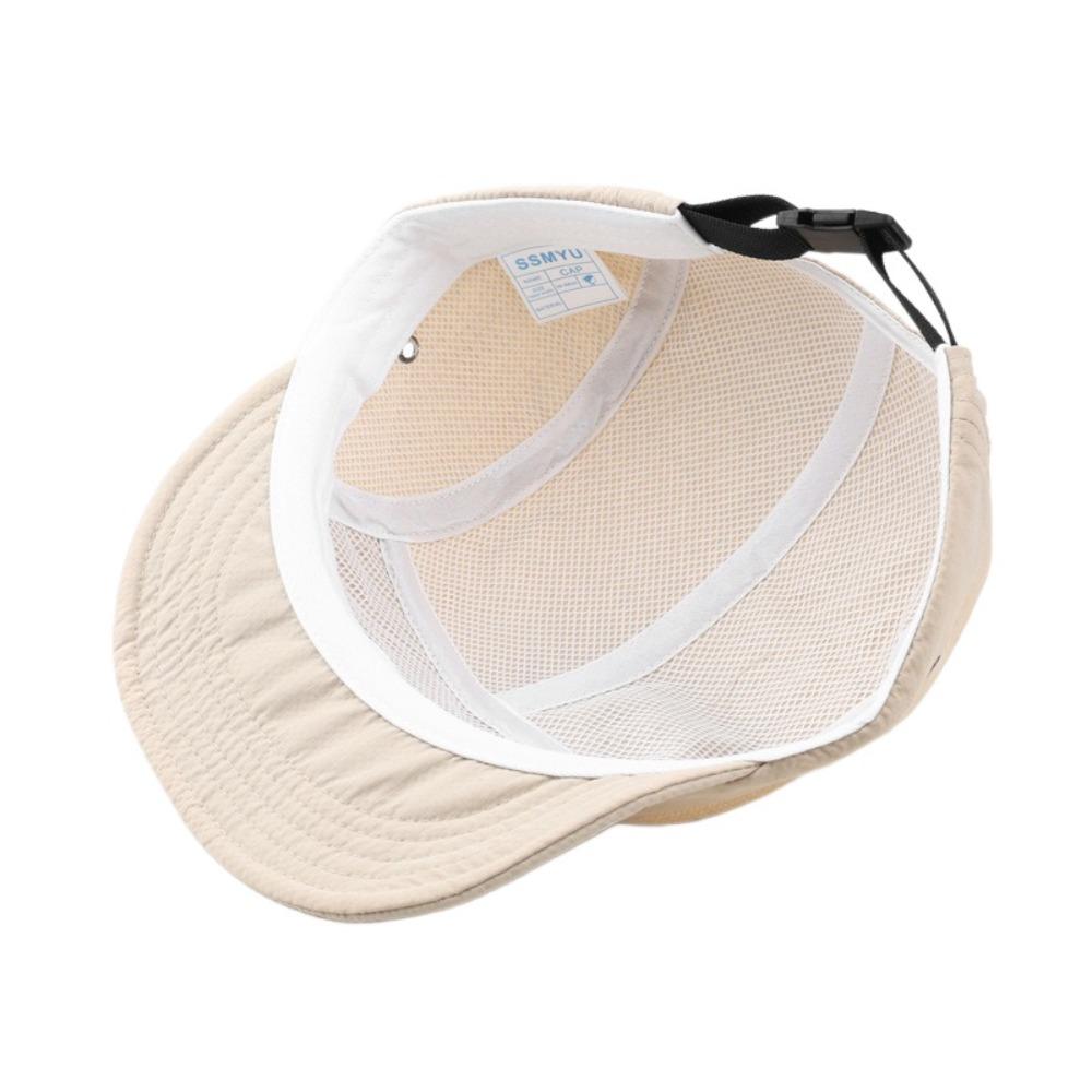 Бейсболка с короткими регулируемыми полями, быстросохнущая кепка Snapback, дышащая женская шляпа от солнца, уличная одежда