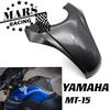Motorcycle Carbon Fiber Pattern Tank Pad Sticker Tank Protect Cover Guard Fits For YAMAHA MT15 MT-15 Mt15
