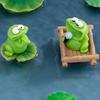 5 шт. мультяшные большие хоры с ртом лягушки миниатюрные фигурки смоляные статуи ландшафтный сад газон украшения для дома подарок