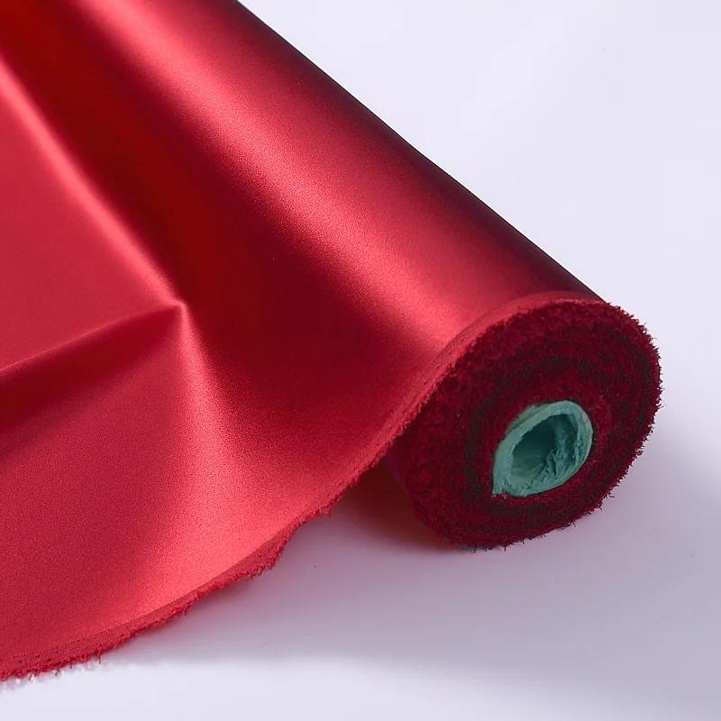 22 Момме 100% чистый шелк тутового шелкопряда ткани шармез текстильная вышивка одежда простая атласная шелковая ткань 100x114 см