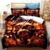 Slayer Heavy Metal Band Music Comforter Bedding Set,Duvet Cover Bed Set Quilt Cover Pillowcase,king Queen Size Bedding Set Kids