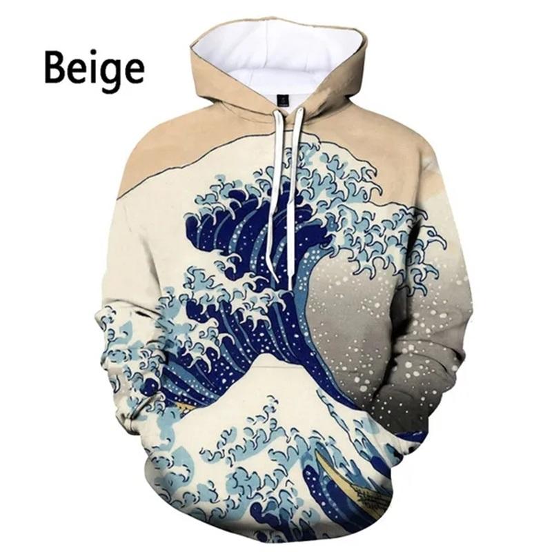 3D-печать Ван Гога Искусство Масляная живопись Графическая толстовка с капюшоном для мужчин и женщин Повседневный свободный свитер большого размера Свитшот мужской Felpa Uomo