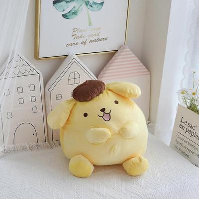Плюшевые игрушки Pompompurin 40 см, Милый подарок детям, Супермягкая плюшевая кукла Pom Pom Purin, Плюшевые животные для декора комнаты