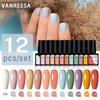 VANREESA 61 цвет, набор гель-лаков для ногтей, набор чистых гель-лаков для ногтей, УФ-светодиодная лампа, набор гель-лаков для ногтей, блестящий лак телесного цвета, стартовый маникюрный салон, подарки для женщин своими руками