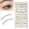 10 Pairs Hot Natural Fake Bottom Eye Lashes False Eyelashes Lower Handmade