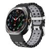 Морской ремешок для Samsung Galaxy Watch ultra Ремешок 47 мм Аксессуары Двухцветный Спортивный силиконовый Браслет Galaxy Watch 7 ultra Ремешки