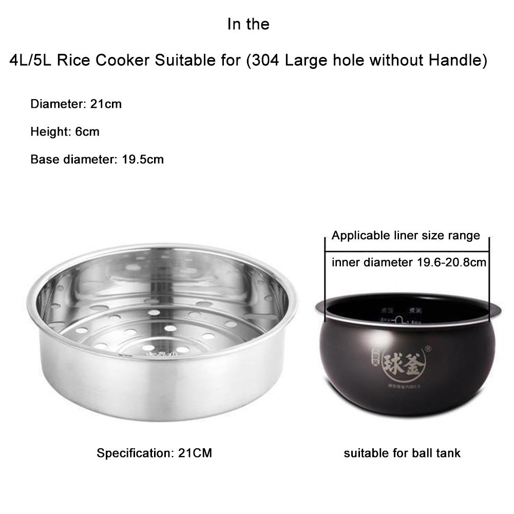 Deepened Steam Basket Household Large Hole Steamer