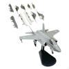 1/72 Fighter Model Aircraft with Display Stand Attack Plane Diecast