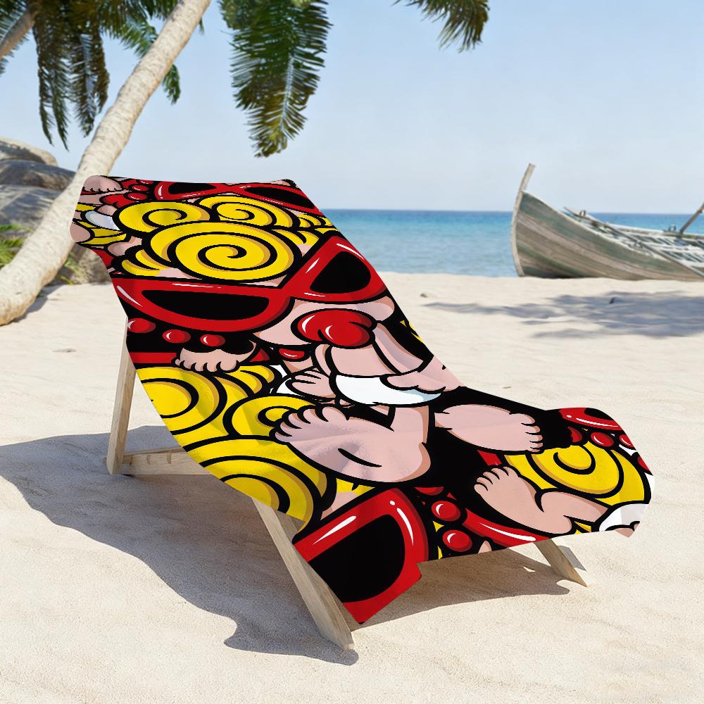 Модное полотенце H-Hysteric Brand M-Mini-S Спортивное Быстросохнущее Туристическое Снаряжение для Кемпинга Песозащитное Мягкое Легкое Большое Пляжное Полотенце