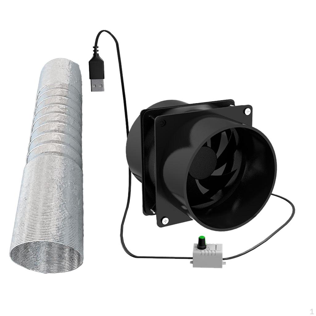 Energy-Efficient Ventilation Fan for Camping and Outdoor Use