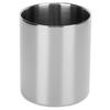 Stainless Steel Pencil Cup Holder Desk Organizer Flower Vases Pen Makeup Brush Container