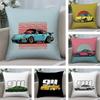 Cool Supercar Pillow Case Plush Fabric Soft  Pillowcase Double Sided Print Cushion Cover Household Gifts