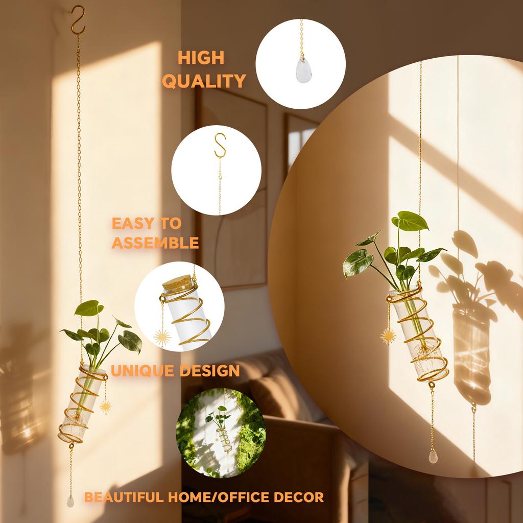 Гидропонные емкости, Вазы, Гостиные, Креативные подвесные двери, Декоративные стены, Зеленые растения плюща, Прозрачные гидропонные цветочные горшки