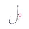 10pcs High Carbon Steel Live Shrimp Bait Hooks Pickerel Hawksbill Single Hook  Sea Fishing