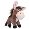 Donkey Stuffed Animal Toy Cute Soft Comfortable Vivid Donkey Plush Toy for Kids Boys Girls Brown
