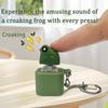 Rechargeable Frog Croaking Fidget Toy Fidget Keychain  for Kids Adult