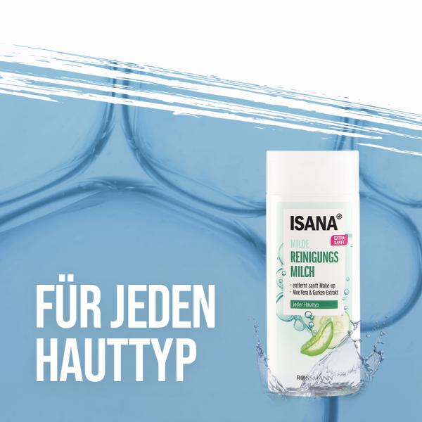 Германия Rothman ISANA Мягкое очищающее молочко 200 мл